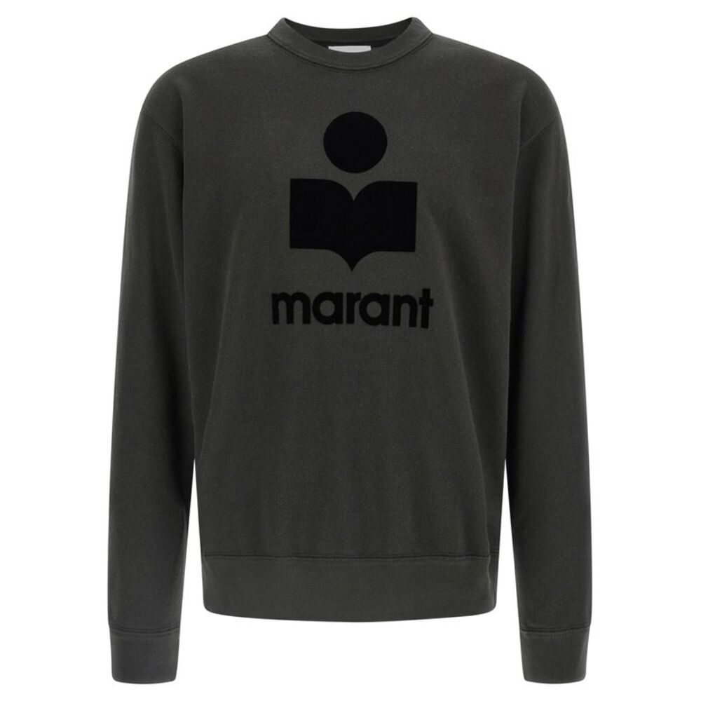 Isabel Marant Black Cotton Men's Sweatshirt